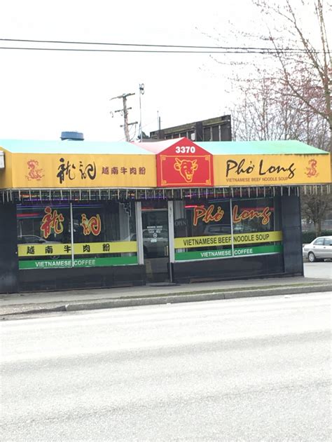 Pho long - Pho Long in Vancouver, browse the original menu, discover prices, read customer reviews. The restaurant Pho Long has received 513 user ratings with a score of 78. Pho Long, Vancouver - Menu, prices, restaurant rating